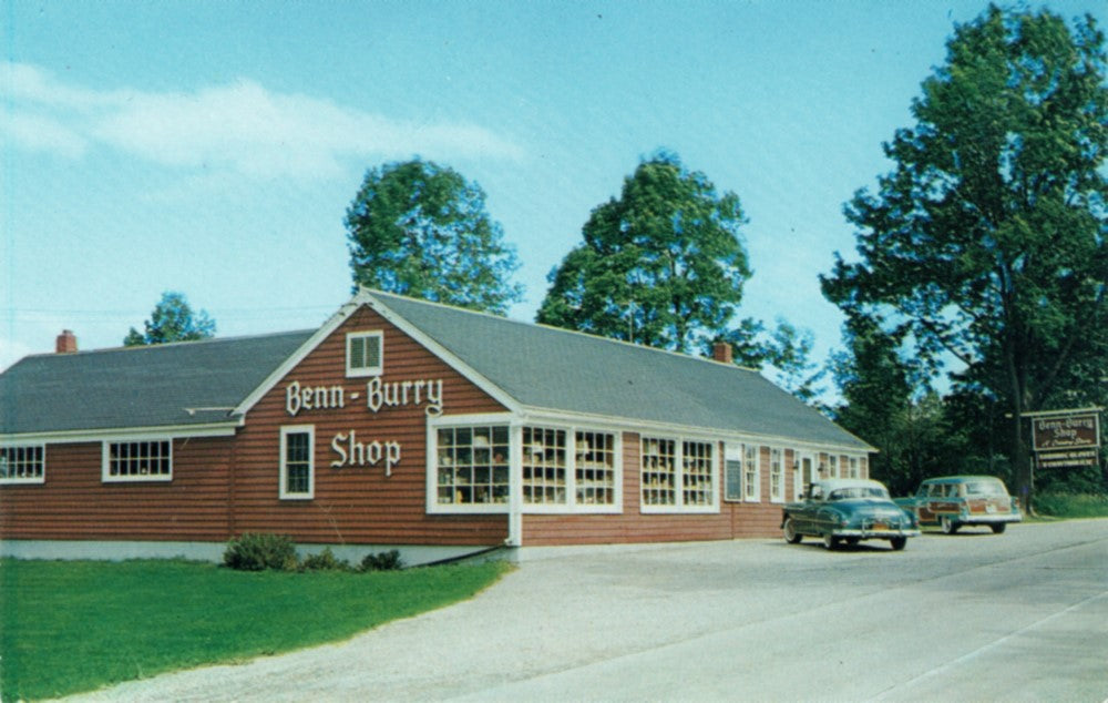 The original Benn~Burry Shop on Historic RTE 7A in Shaftsbury, VT