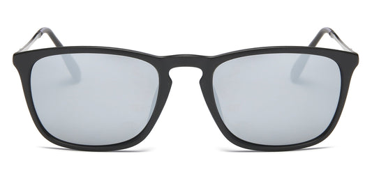 Akcessoryz Noah Men's Classic Retro Rectangular Mirrored UV Protection Sunglasses - Men - Accessories - Sunglasses - Benn~Burry