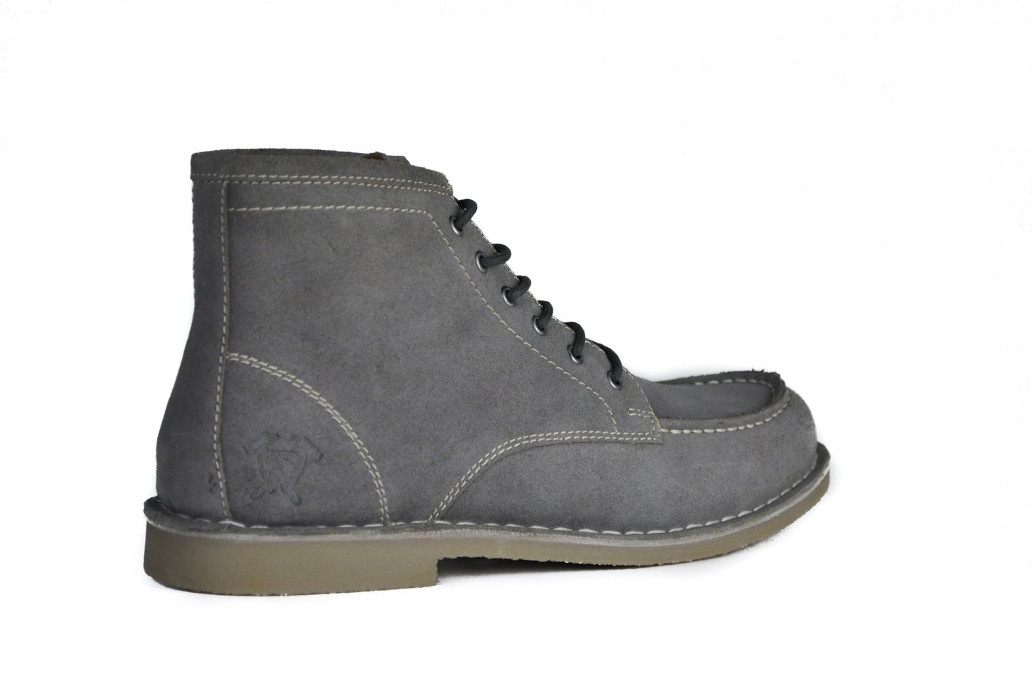 Hound & Hammer The Cooper | Grey Suede Ankle Boots for Men - Men - Footwear - Boots - Ankle Boots - Benn~Burry