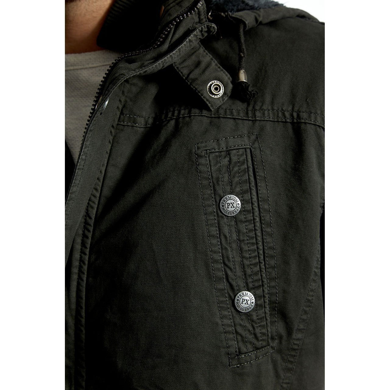 Men's Zach Long Cotton Jacket by PX Clothing - Men - Apparel - Outerwear - Jackets - Benn~Burry