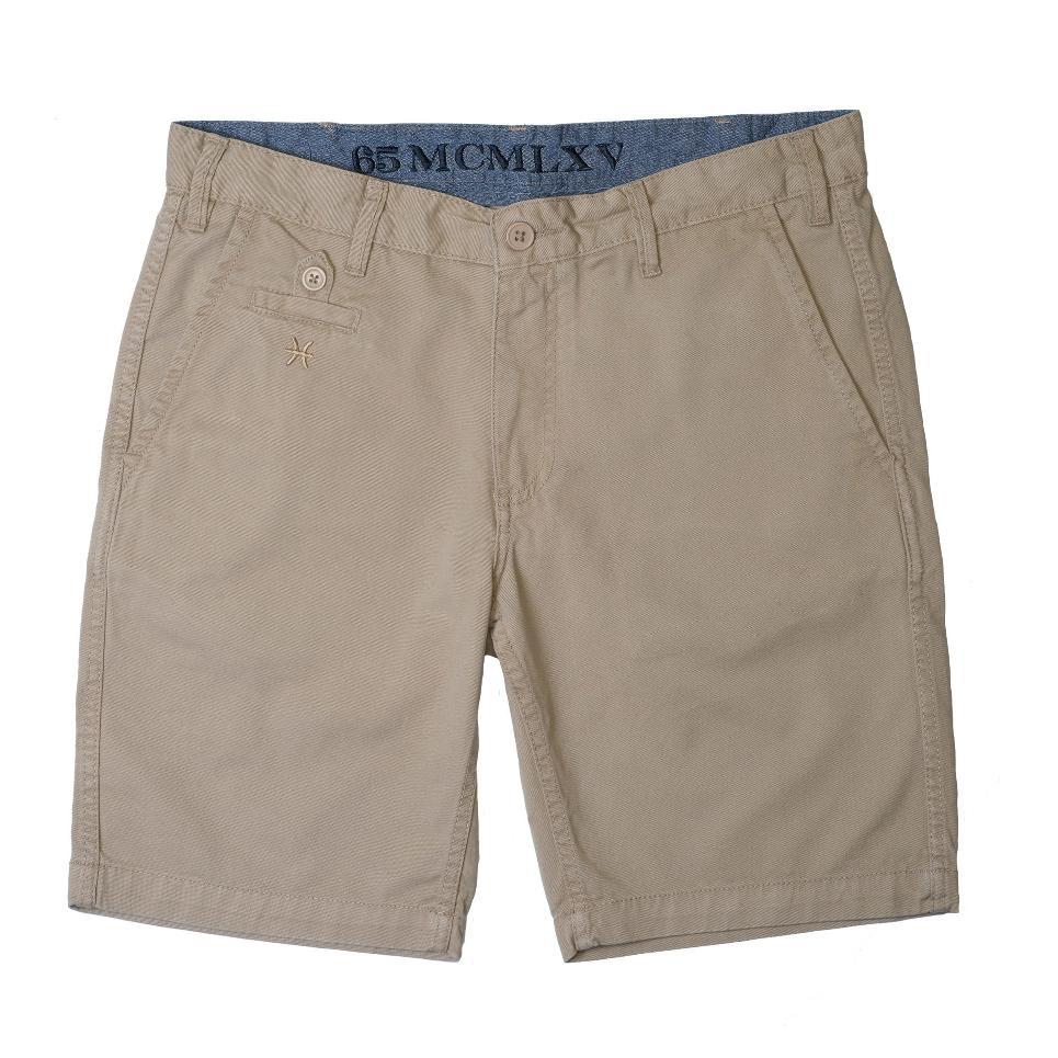 65 MCMLXV Men's Khaki Chino Shorts - Men - Apparel - Shorts - Casual - Benn~Burry