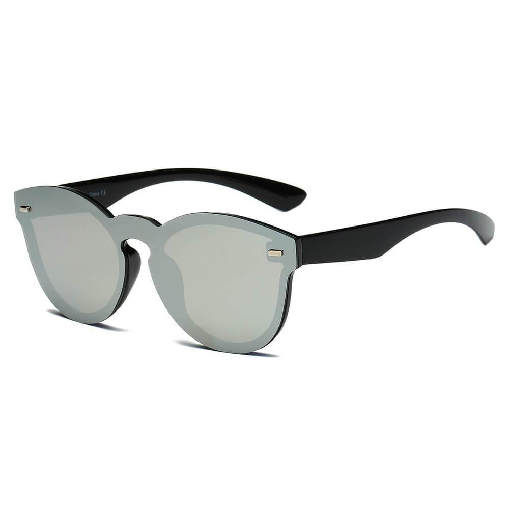 Durant - Modern Rimless Unisex Round Sunglasses by Cramilo Eyewear - Women - Accessories - Sunglasses - Benn~Burry