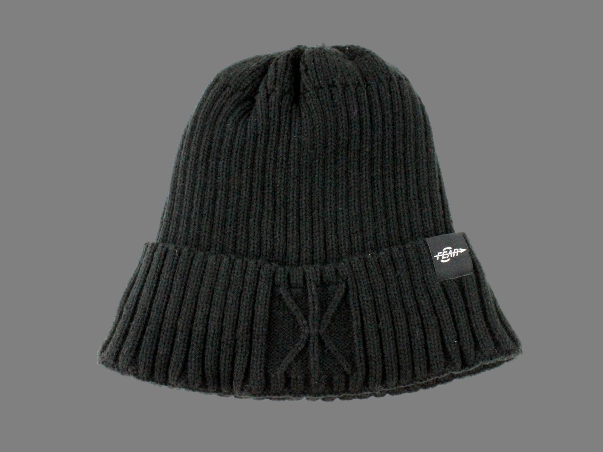 Fear0 NJ Extreme Warm Black Cuff Beanie Hat for Men or Women - Unisex - Accessories - Outerwear - Hats - Benn~Burry