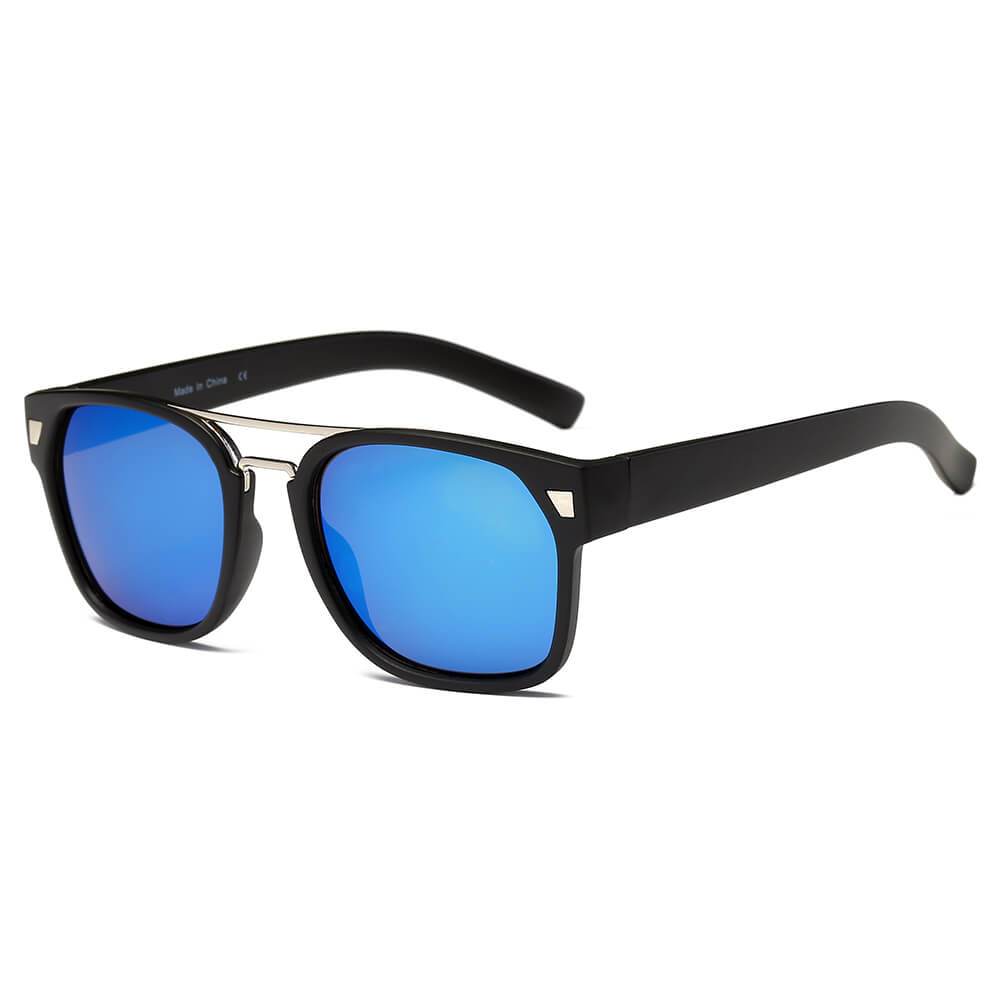 HINDMARSH | Men's Classic Retro Square Frame Fashion Sunglasses by Cramilo Eyewear - Men - Accessories - Sunglasses - Benn~Burry