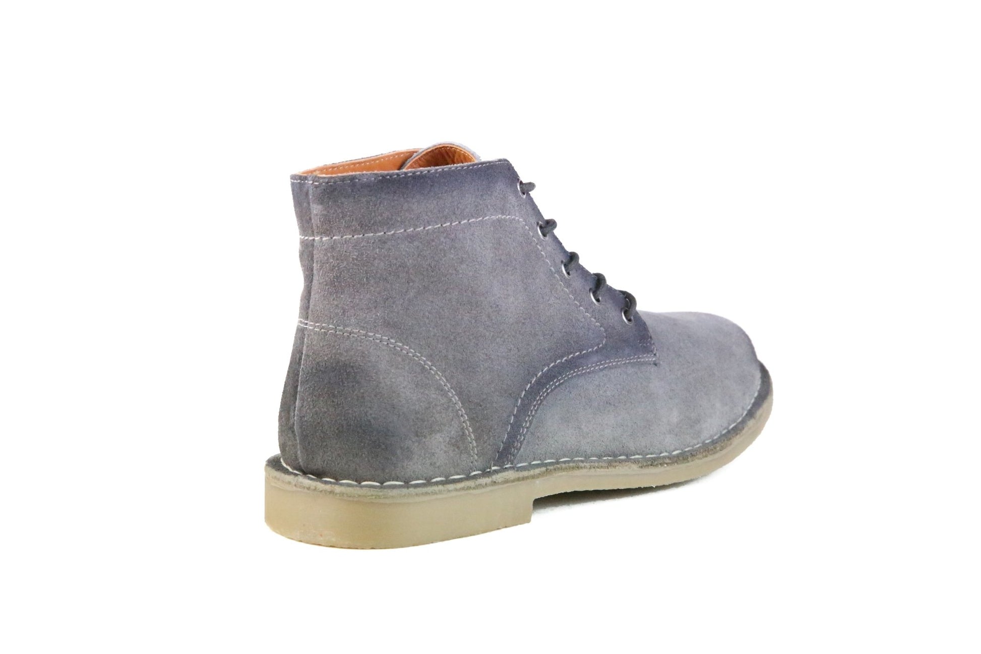 Hound & Hammer The Grover | Men's Burnished Grey Suede Ankle Boots - Men - Footwear - Boots - Ankle Boots - Benn~Burry