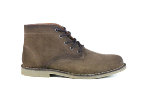 Hound & Hammer The Grover | Men's Burnished Tobacco Suede Ankle Boots