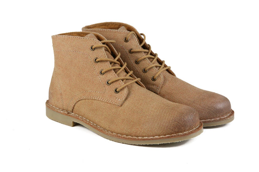 Hound & Hammer The Grover-Vegan | Men's SandStone Ankle Boots - Men - Footwear - Boots - Ankle Boots - Benn~Burry