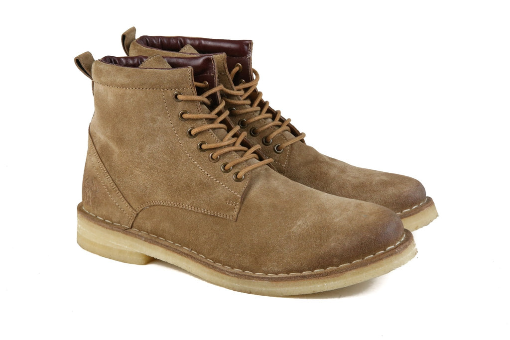 Hound & Hammer "The Hunter" Men's Sand Leather Urban Hiking Boots