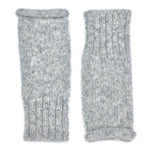 Ladies Gray Essential Knit Alpaca Gloves - Benn Burry