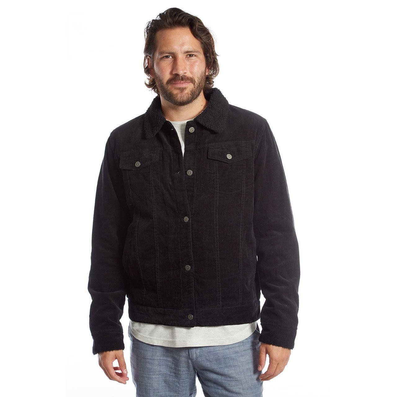 Men's Marlon Corduroy Aviator Jacket by PX Clothing - Men - Apparel - Outerwear - Jackets - Benn~Burry