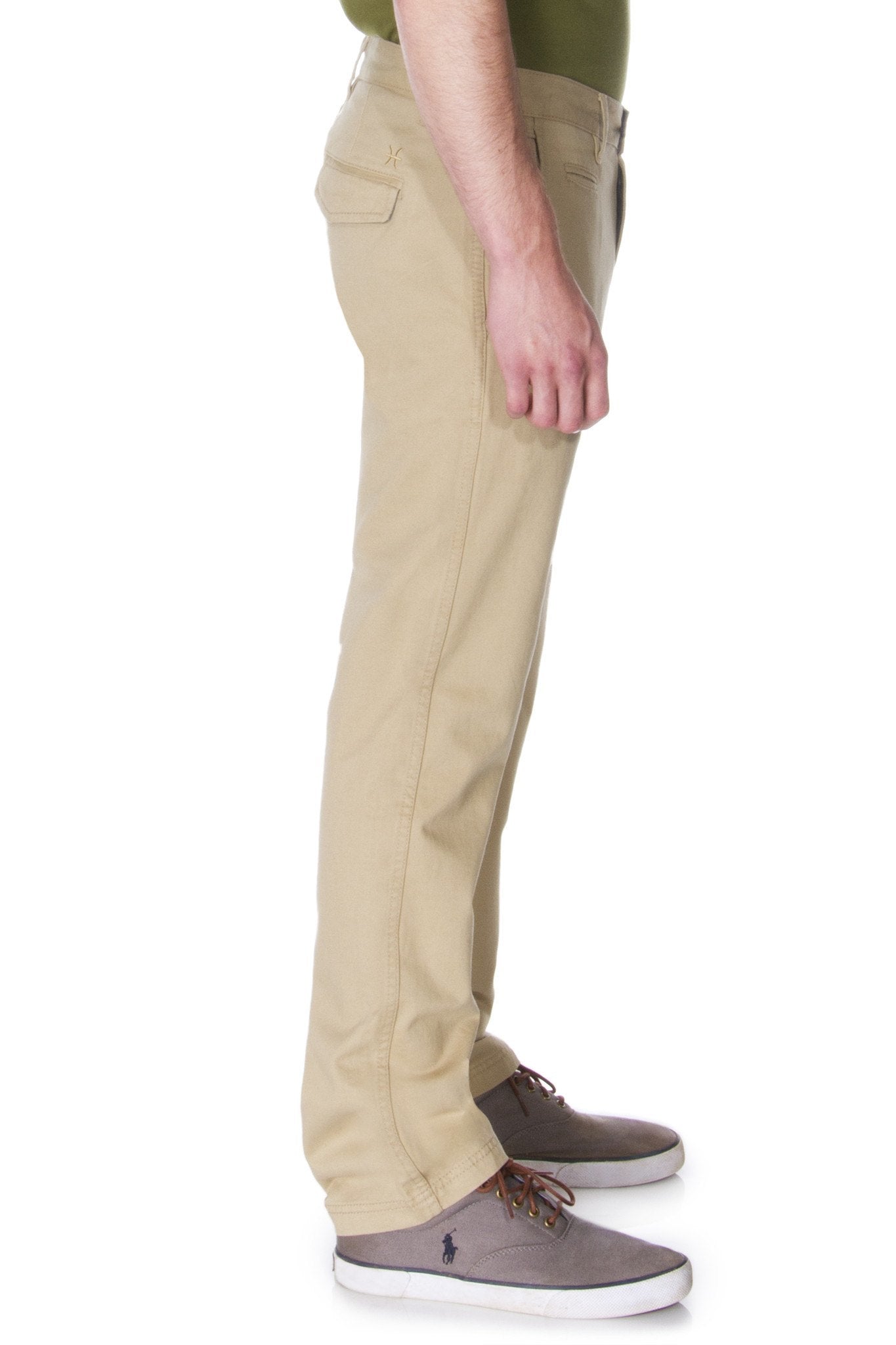 65 MCMLXV Men's Signature Slim Fit Khaki Chino Pant - Men - Apparel - Pants - Chino - Khaki - Benn~Burry