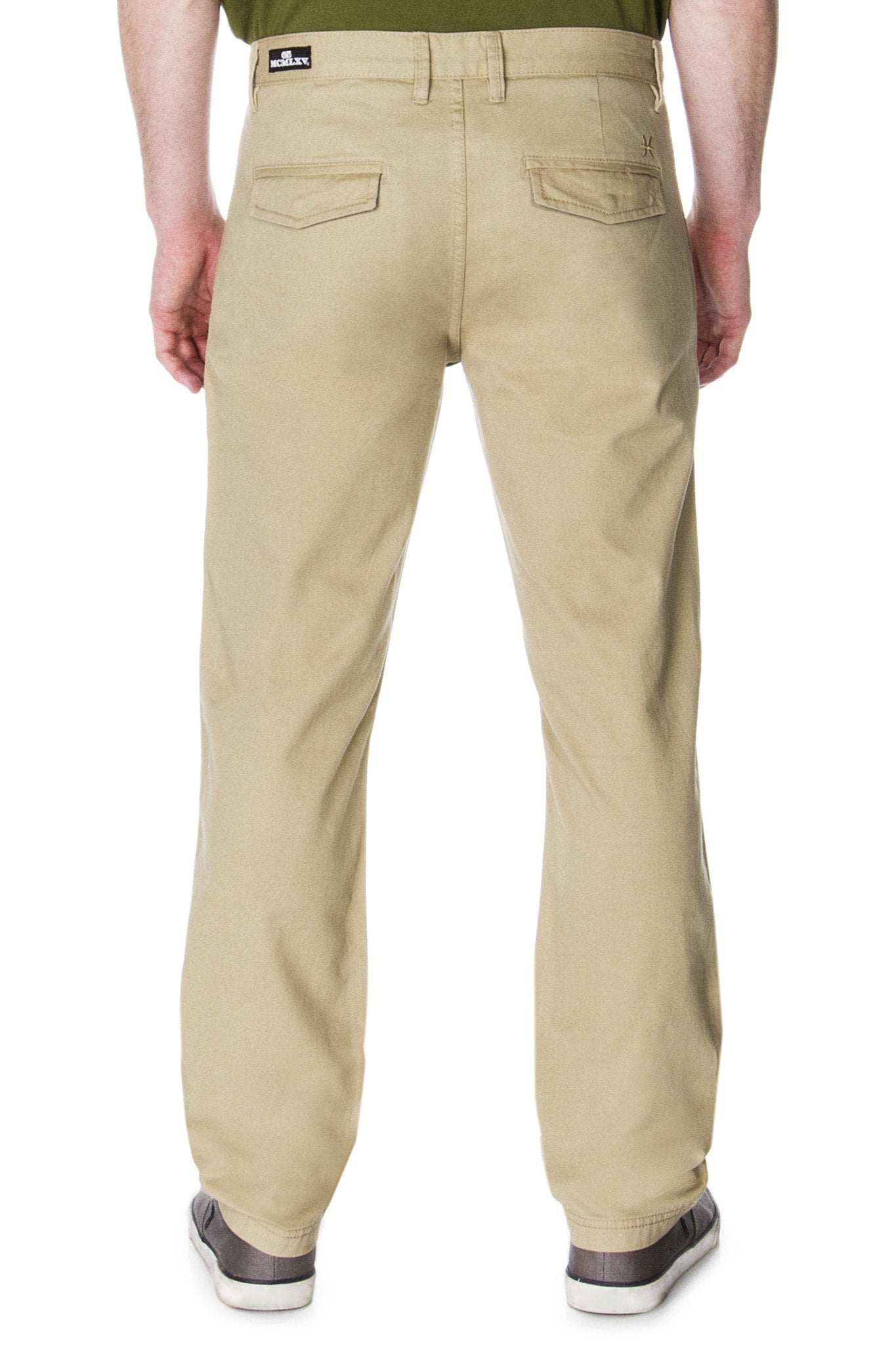 65 MCMLXV Men's Signature Slim Fit Khaki Chino Pant - Men - Apparel - Pants - Chino - Khaki - Benn~Burry