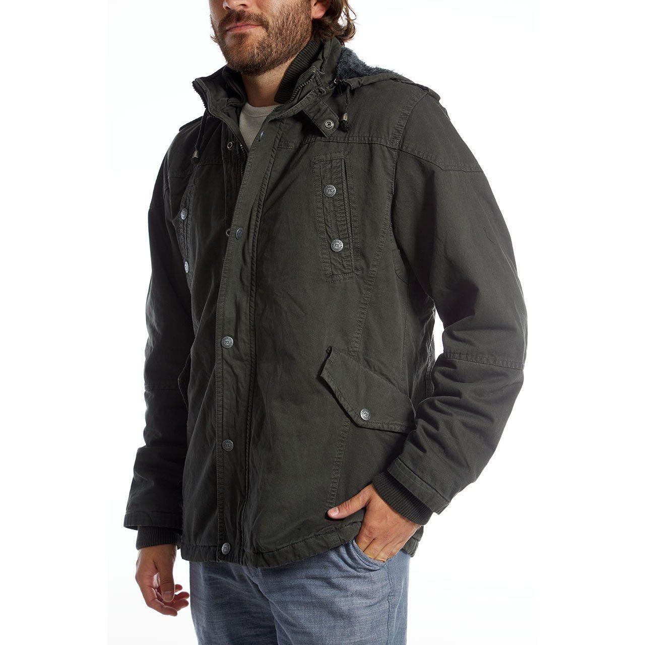 Men's Zach Long Cotton Jacket by PX Clothing - Men - Apparel - Outerwear - Jackets - Benn~Burry