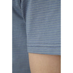 PX Clothing Men's Davis Short-Sleeve Polo Shirt in Blue