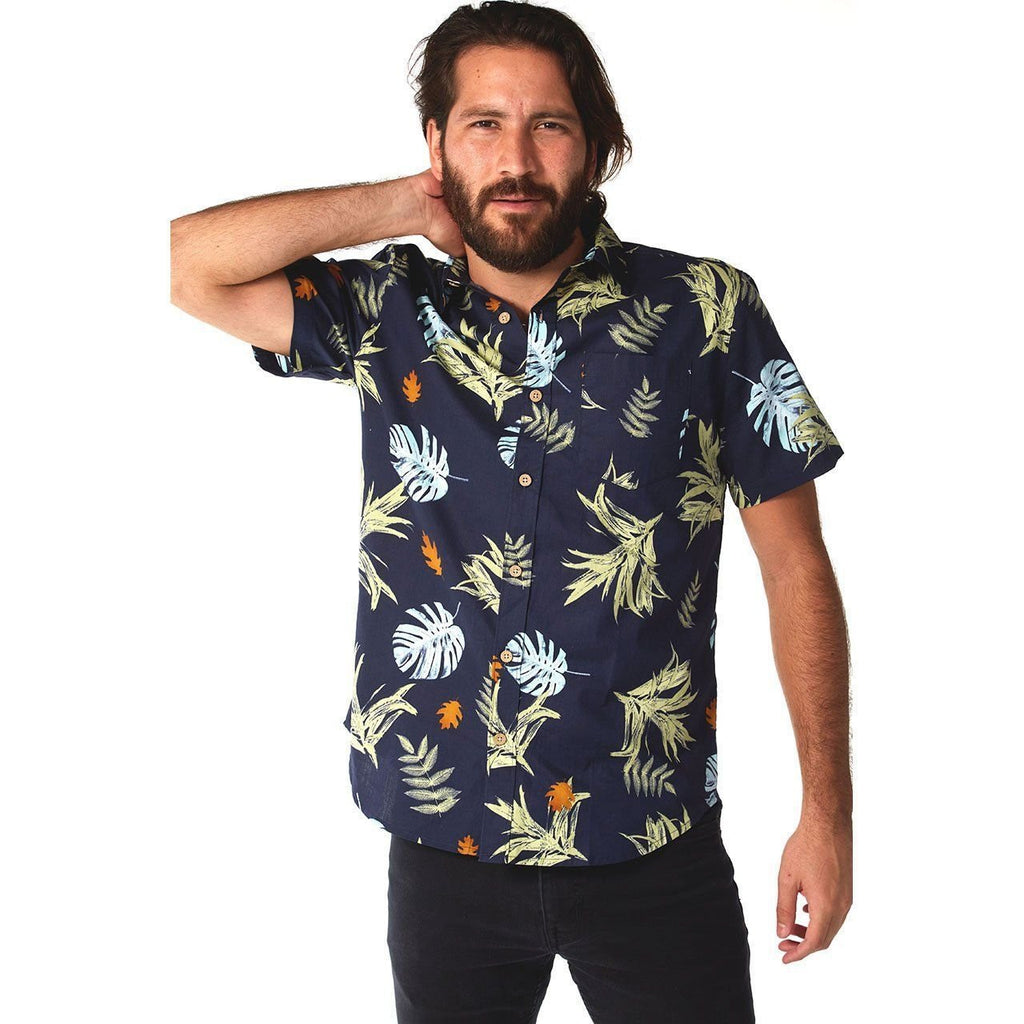PX Clothing Men's Parker Floral Shirt