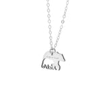 Sterling Silver Mama Bear and Cub Necklace - Benn~Burry