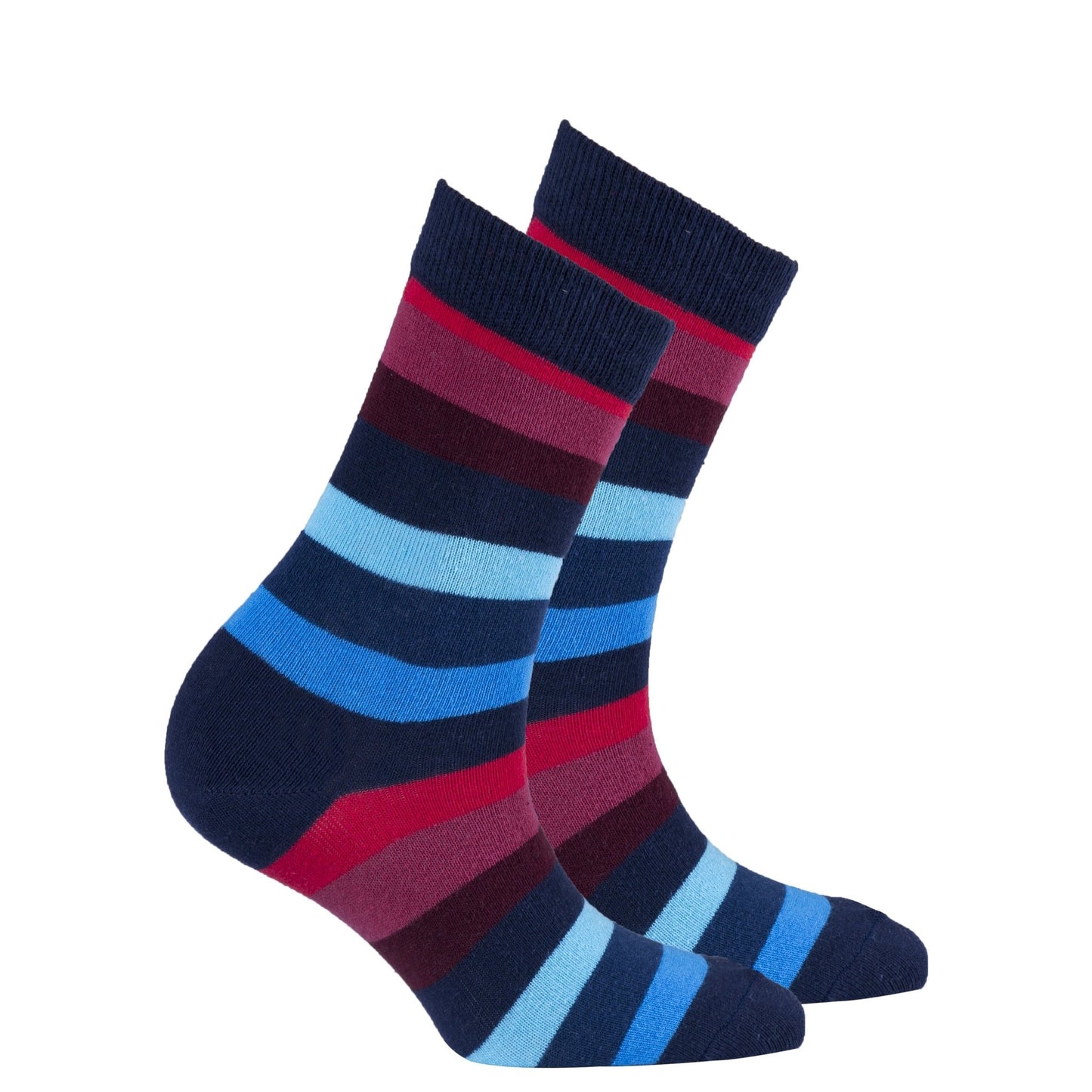 Women's Black Grape Stripe Socks - Women - Footwear - Socks - Benn~Burry