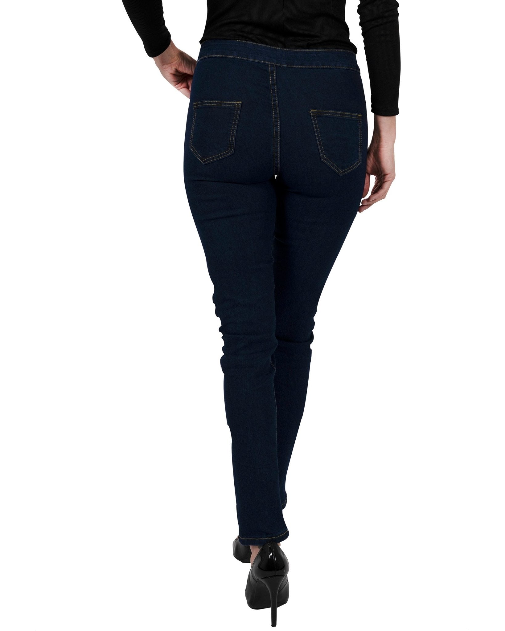 Women's Walden Skinny Jeans - Navy - Benn Burry