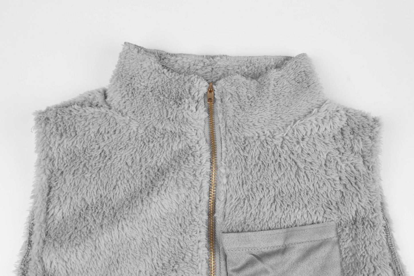 Women's Warm, Plush & Fluffy Fleece Sherpa Vest - Women - Apparel - Outerwear - Vests - clearance - Benn~Burry
